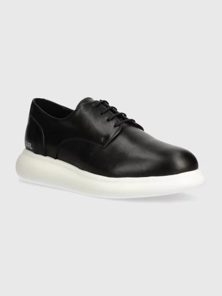 Karl Lagerfeld pantofi de piele GRANBY barbati negru