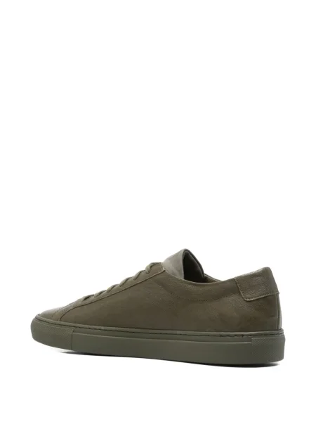 Sneakerși Common Projects cu șireturi din piele verde