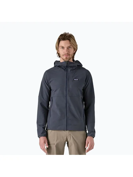 Мъжки суитшърт Patagonia R1 TechFace smolder blue синьо