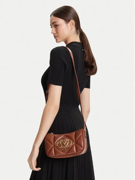 LOVE MOSCHINO Geantă maro