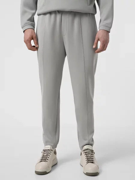 Пеший туризм спортивные штаны Emporio Armani из модала серые