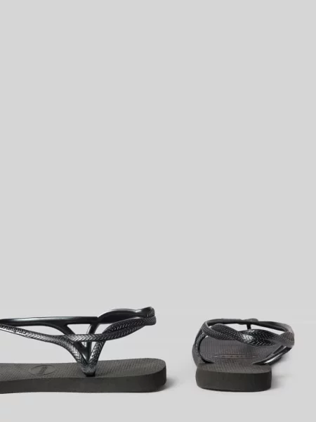 Sandały z detalem z logo Havaianas czarne