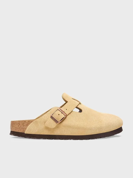 Bőr sneaker Birkenstock bézs
