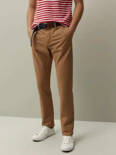 OVS Штани класичні Світло-коричневий коричневі