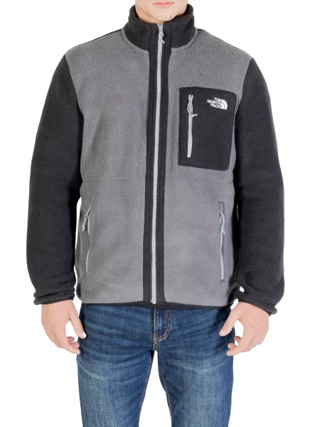 Majica The North Face od flisa crna