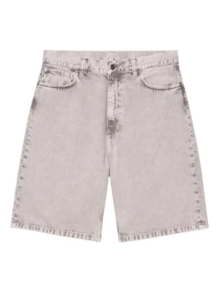 Krótkie szorty jeansowe Carhartt Wip szare
