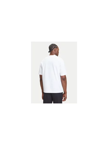 T-shirt Calvin Klein Hi Low Emb Jersey Tee White L bijela