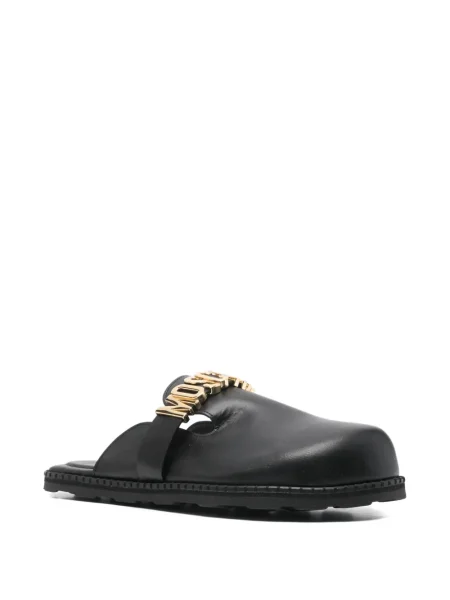 Mules Moschino μαύρο