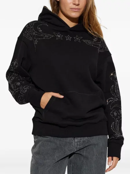 Кристал суичър с качулка Zadig&voltaire черно