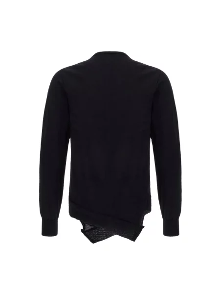 Sweter Comme Des Garcons wełniany czarny