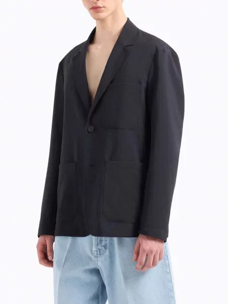 Пиджак Emporio Armani синий