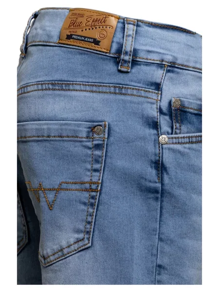 Blue Effect Szorty Jeansowe blau niebieskie