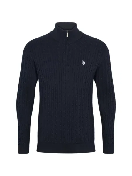 U.S. POLO ASSN. Pulover Amir Half safir