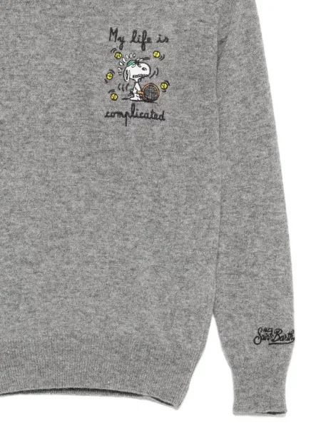 Sweter dziecięcy Mc2 Saint Barth szary
