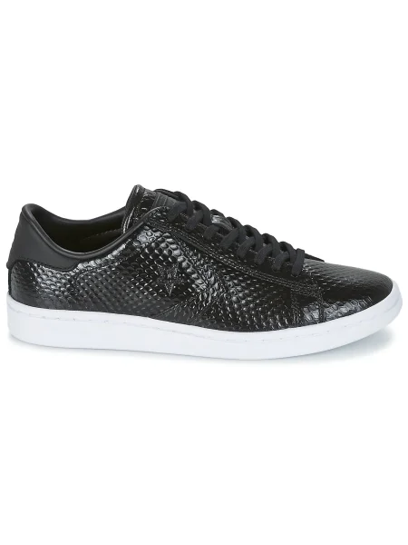 Pantofi Converse cu model piele de șarpe negru