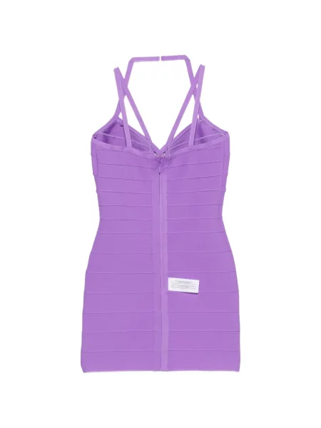 Rochie mini Hervé Léger violet