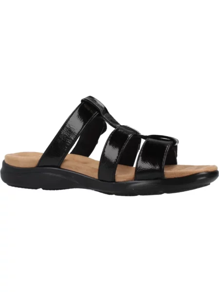 Klapki Clarks czarne