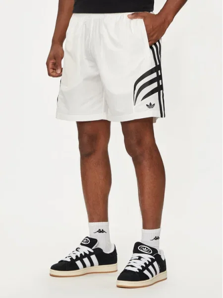 Adidas Pantaloni scurți sport Q3 Atlanta alb