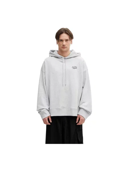 Bluza z kapturem Maison Kitsune z kapturem szara
