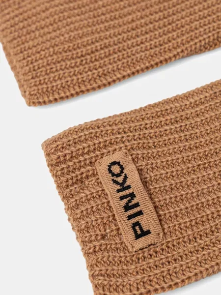 Рукавиці з додаванням вовни Pinko коричневий