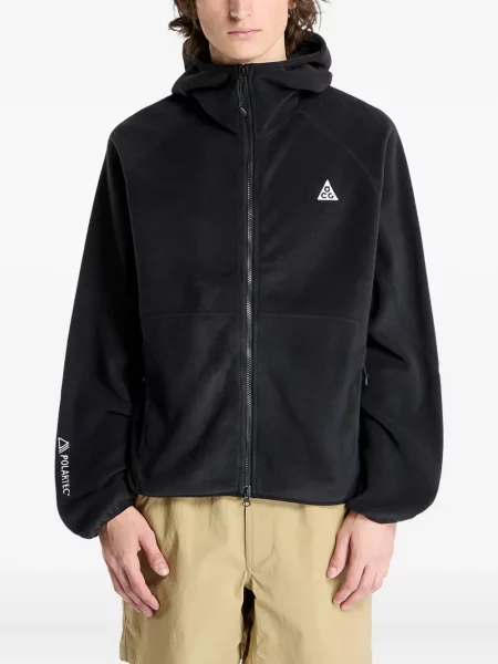 Geacă cu puf Nike cu broderie negru