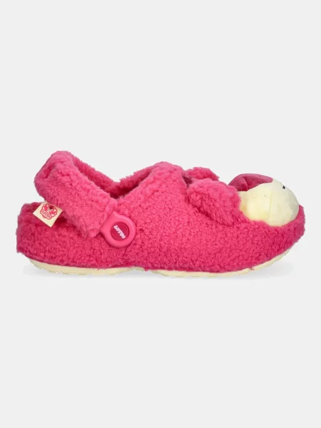 Шльопанці Crocs Classic Lined Pixar Lotso Clog рожевий
