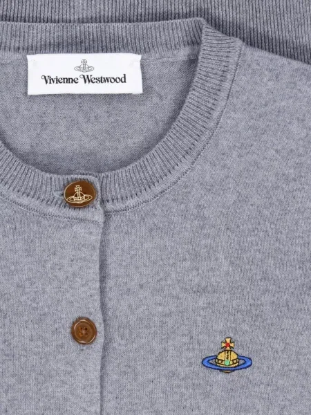 Ζακέτα Vivienne Westwood με κέντημα γκρι