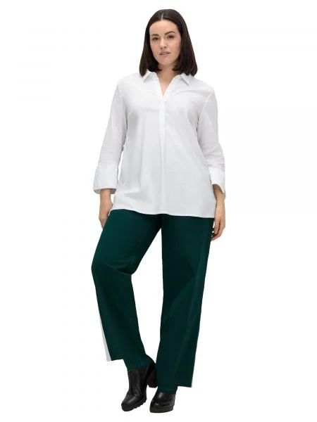 SHEEGO Pantaloni Ella închis verde