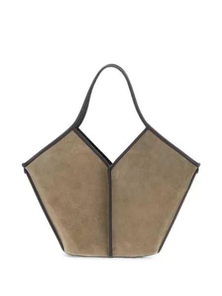 Geantă Hereu zdrențuiți cu imprimeu geometric