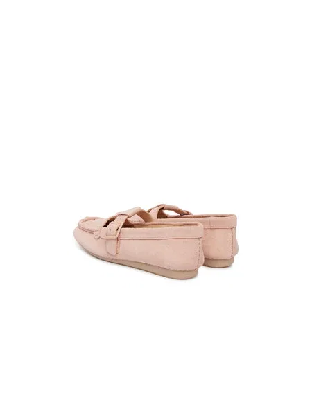 Mokasíny Clarks Freckle Tbar ružová
