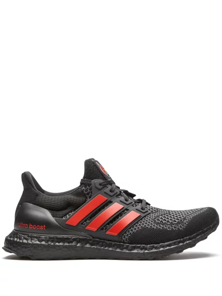 Sneakerși Adidas Superstar cu șireturi din dantelă negru
