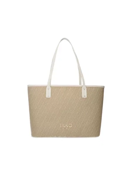 Geantă shopper Liu Jo bej
