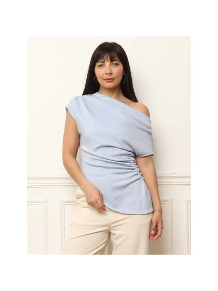 Top La Modeuse plava