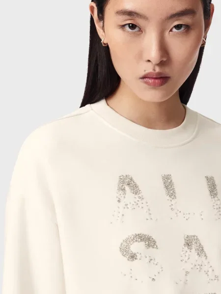 Свитшот Allsaints белый