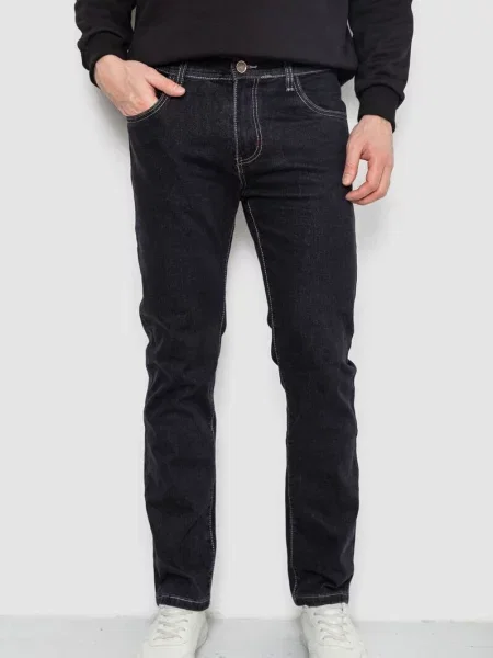 Джинси мом Ager бавовна/поліестер чорний