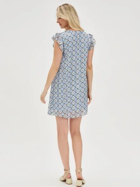 Rochie Marisse de costum albastru