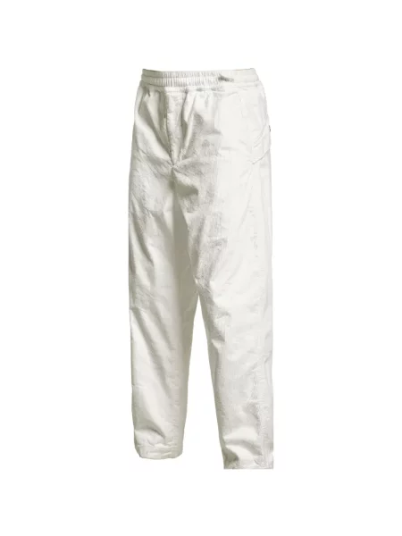 Pantaloni Parajumpers de catifea cord alb