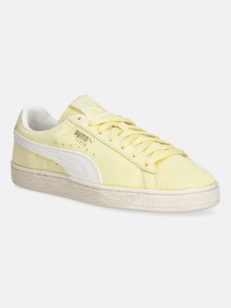 Puma Suede Charles F. Stead sneakers pentru femei din piele întoarsă galben