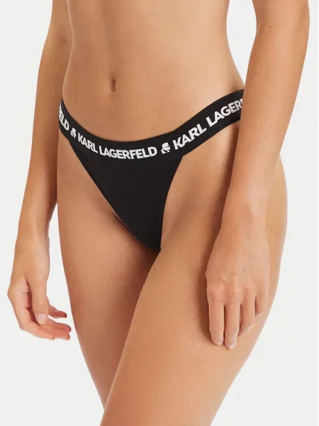 KARL LAGERFELD Figi brazylijskie czarny