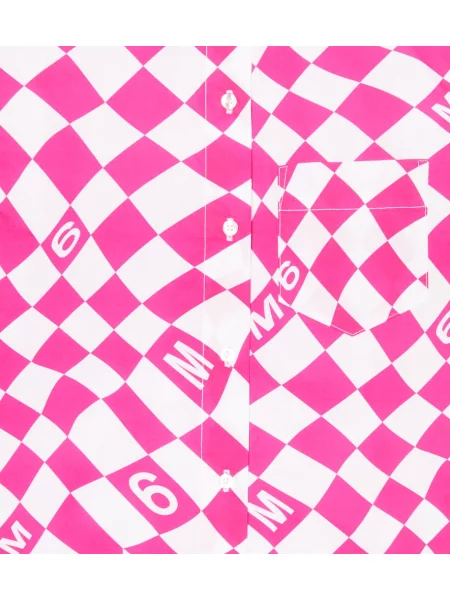 Φόρεμα σε στυλ πουκάμισου Mm6 Maison Margiela