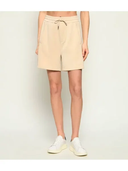 BOSS ORANGE Pantaloni scurți C_Eta | Relaxed fit bej