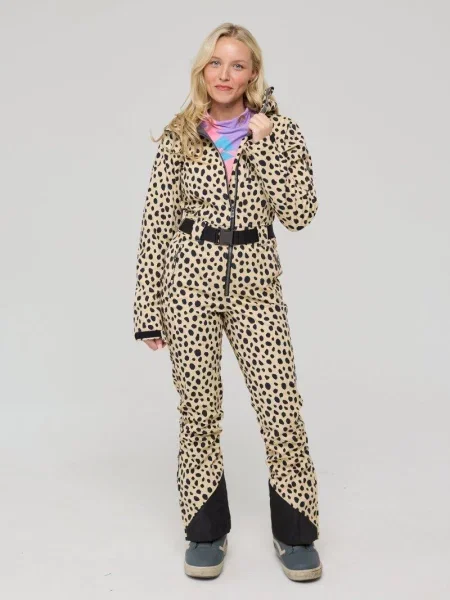 Elegancki kombinezon narciarski Cheetah czarny