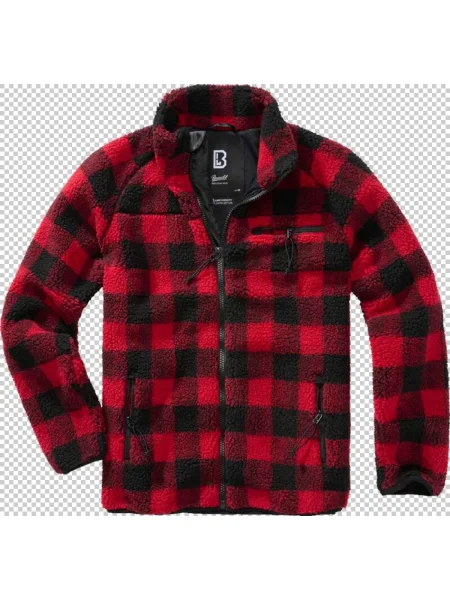 Brandit Jopa iz flisa rdeča črna