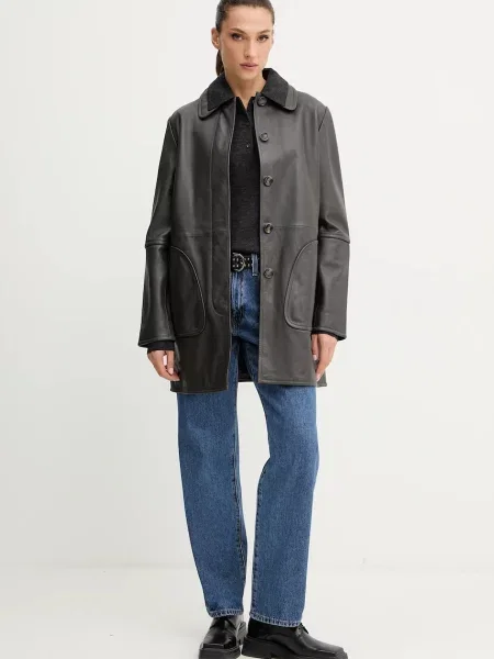 Вовняний светр Miss Sixty легкий сірий