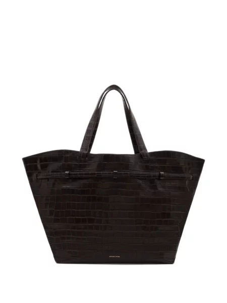 Geantă shopper Anine Bing maro