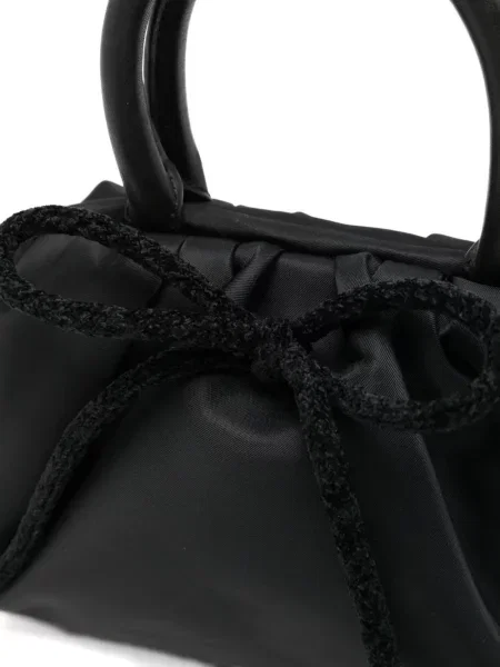 Geantă shopper Simone Rocha cu perle negru