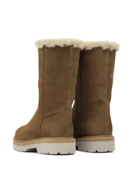 Botine Maretto din piele de căprioară maro