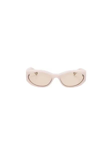 Okulary przeciwsłoneczne Jacquemus białe