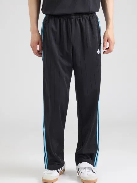 ADIDAS ORIGINALS Nohavice FIREBIRD neónovo modrá / ružová / čierna biela