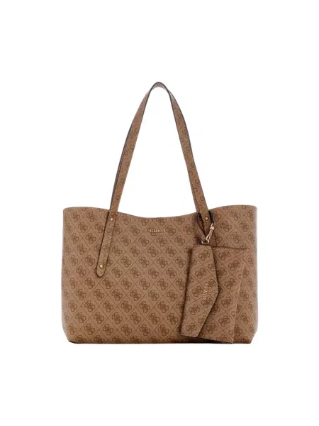 Guess torebka BRENTON beżowy